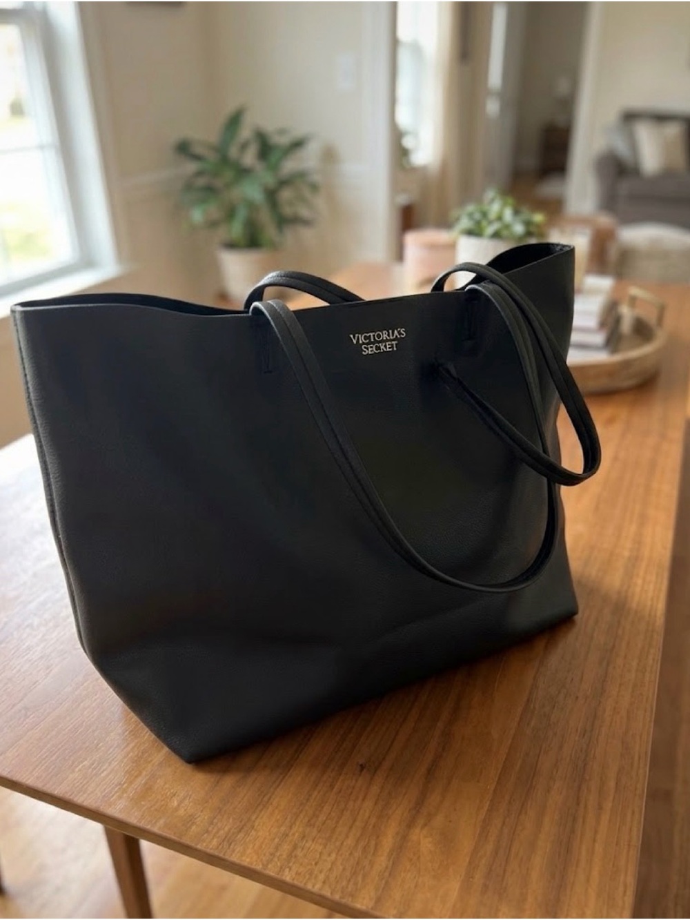 Victoria's Secret Black Tote Bag - Classic Everyday Carry